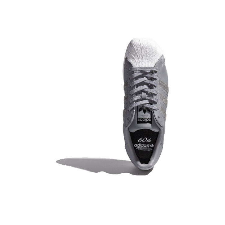 Adidas originals Superstar Grey POIZON