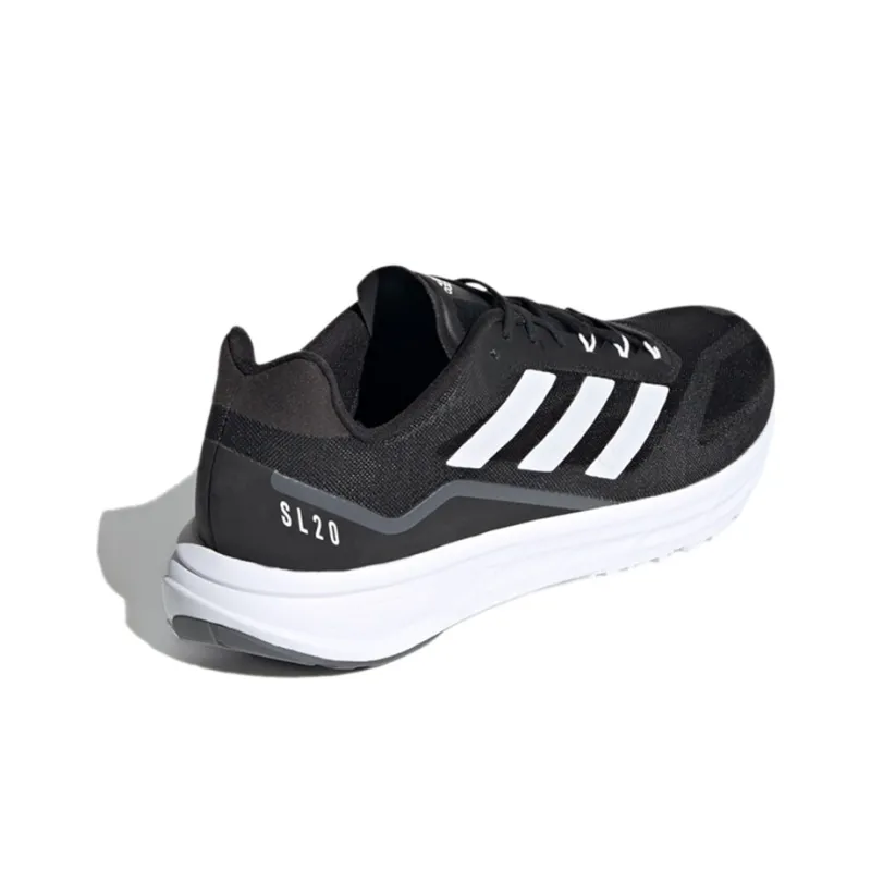 Adidas SL20 Shoes 'Core Black Signal Green'-3