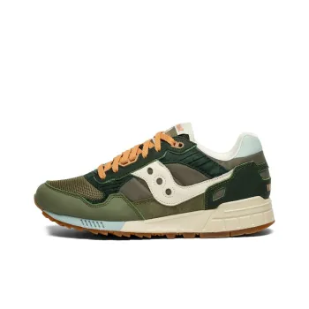 Saucony Shadow 5000 Low-Top Running Shoes Unisex Green Standard M