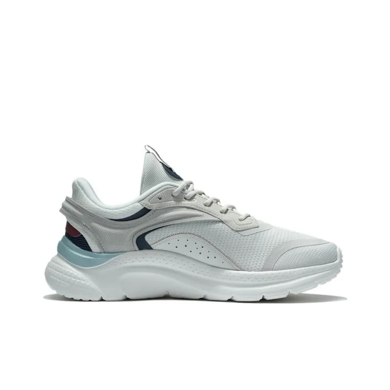 LiNing Liuyun Shock Absorbers With Slip Resistant And Abrasion Resistant Properties Low Top Casual Shoes Men's-1