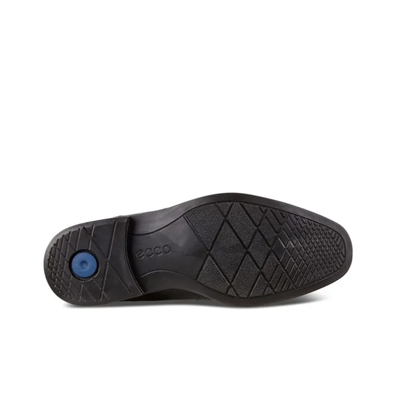 Ecco Ink Book Dress Shoes Men Low Top Black-4