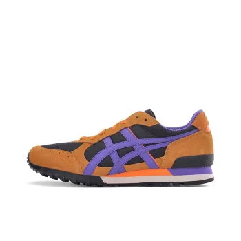 Onitsuka Tiger Colorado Eighty Five Running Shoes Unisex Low Top Black/Yellow/Purple
