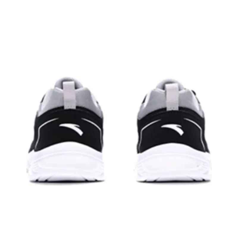 Anta Cushioned Slip-Resistant Abrasion-Resistant Low-Top Running Shoes Men's Black-3