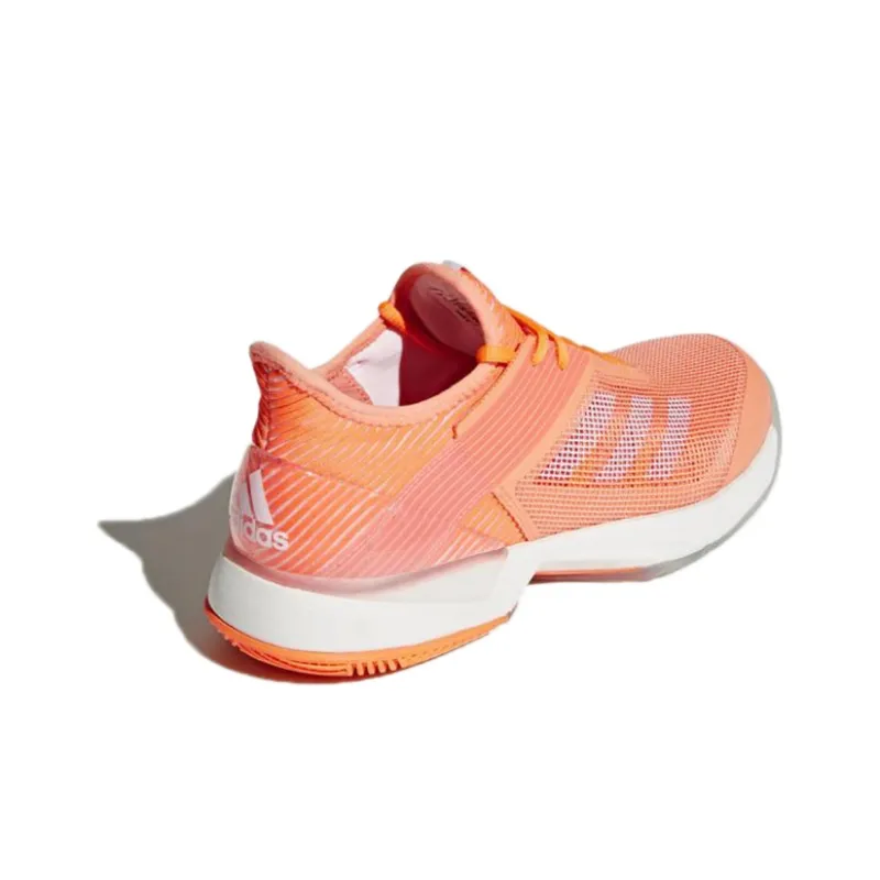 Adidas Adizero Ubersonic 3.0 'Orange White' Women's-3