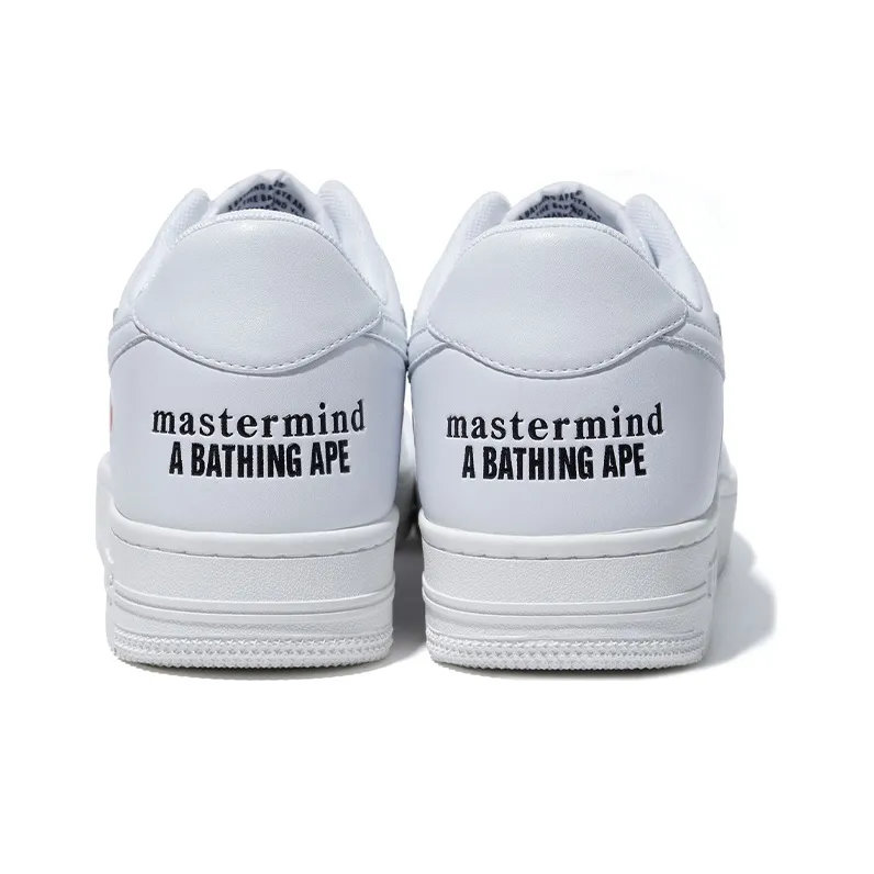 Mastermind JAPAN x A BATHING APE STA M1 Stylish Skateboarding Shoes Men's White-4