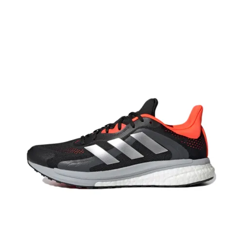 Adidas Solar Glide 4 Running Shoes Men Low-Top Black/Silver