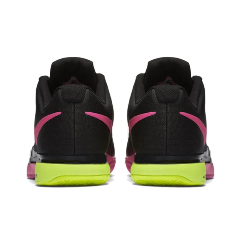 Nike Zoom Vapor 9.5 Tour Cushioning Low Top Tennis Shoes Women's Black Yellow-3