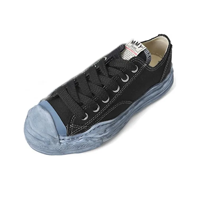 MIHARA YASUHIRO Hank OG Sole Low Black Overdye-2