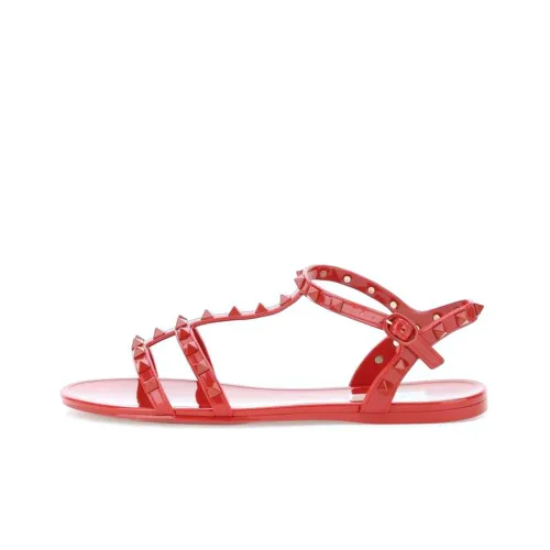 Valentino Rockstud One-Strap Sandals Women's