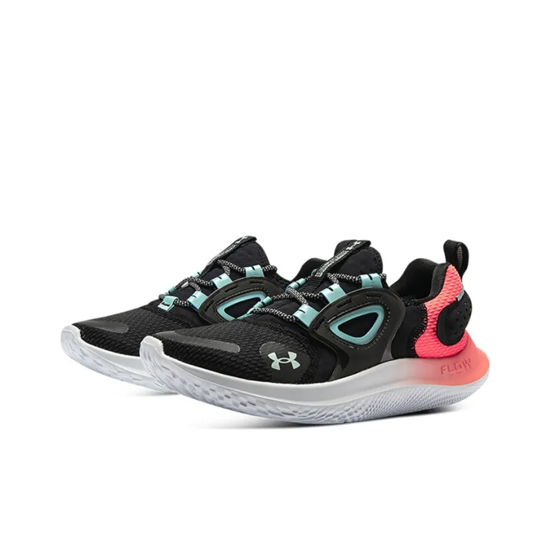 Under Armour Flow Velociti 'Black Bright Orange' Women's-2