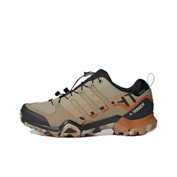 Adidas Terrex Swift R2 Gt Cushioned Slip Resistant Low Top Outdoor Shoes Men's Brown Black