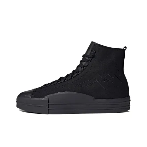 Y-3 Yuben Skateboard Shoes Unisex Mid-Top Black