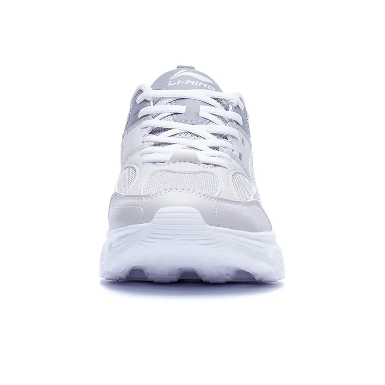 LiNing Li Ning Running Collection Cushioning Slip Resistant And Abrasion Resistant Low Top Running Shoes Women's Purple-4