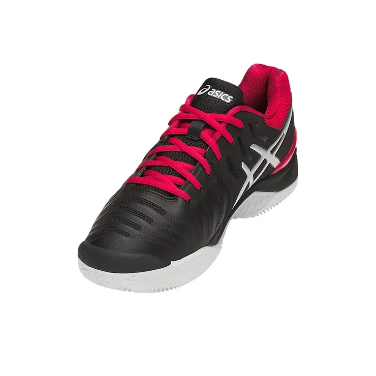 Asics Gel-Resolution 7 Running Shoes Men Low-Top Black/Red-2