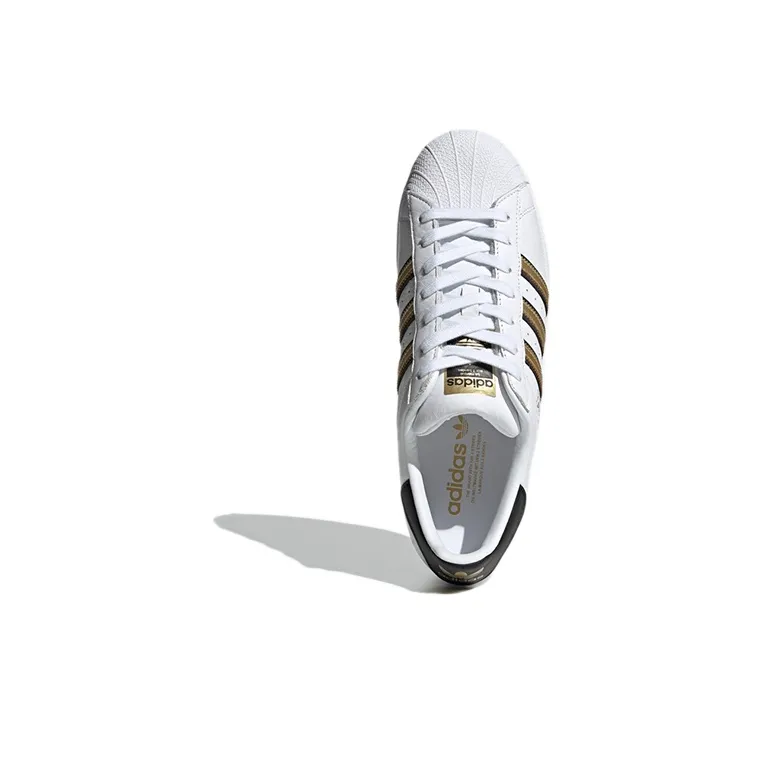Adidas Originals Superstar 'White Gold Black'-4