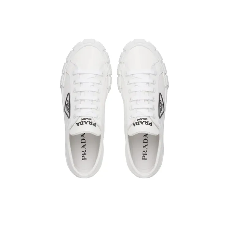 PRADA Wheel Cassetta Low White White Black-4