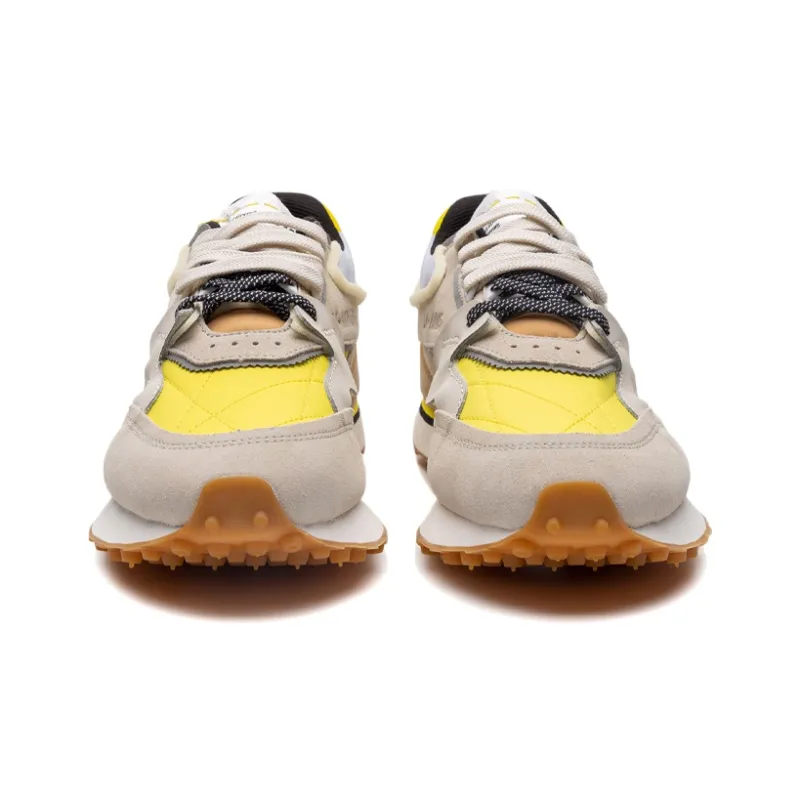 LiNing 001 Cushioned Anti-Slip And Wear-Resistant Lightweight Low-Top Running Shoes Women's Deep Yellow-4