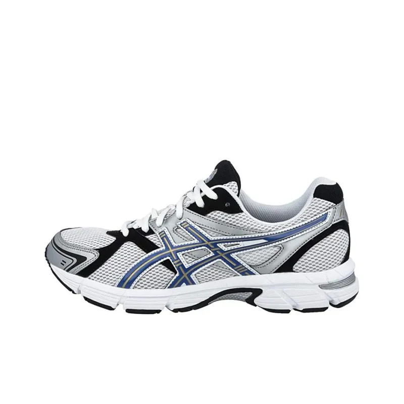 Asics Gel-Pursuit Running Shoes Men Low-Top White/Blue-0