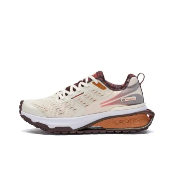 361° Tri state 2.0 Wear Resistant Slip Resistant Low Top Running Shoes Men's Light Coffee