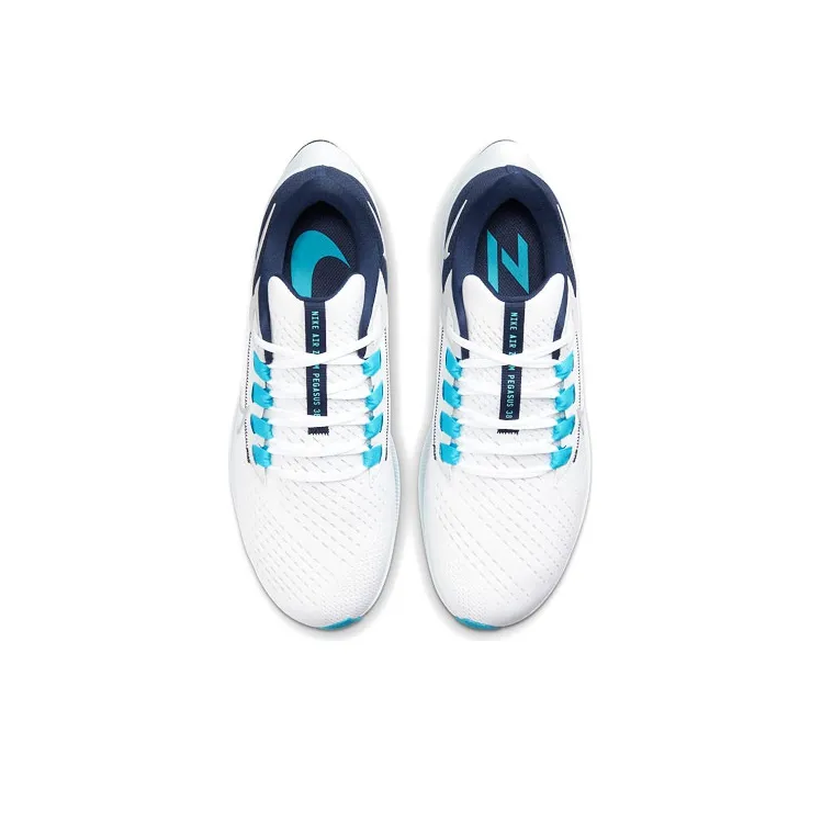 Nike Air Zoom Pegasus 38 White Midnight Navy-3