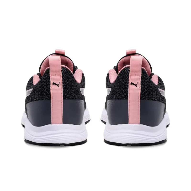 PUMA Progression Cushioning Anti-Slip And Wear-Resistant Low-Top Running Shoes Women's Black Pink-2