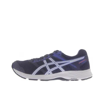 Asics Gel-Contend 5 Wear-Resistant Low-Top Running Shoes Men's Blue White