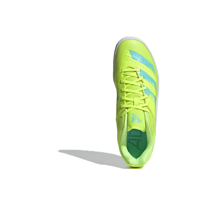 Adidas Throwstar Breathable Low-Top Running Shoes Men's Green Blue-4