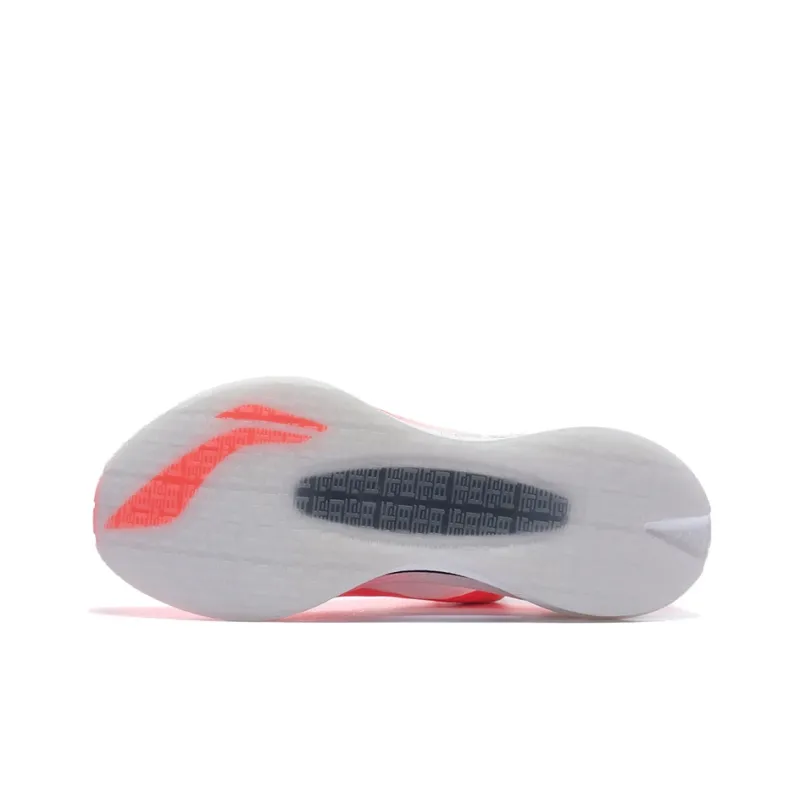 LiNing Jueying 䨻 Breathable Low-Top Running Shoes Women's Fluorescent Fruit Red-5
