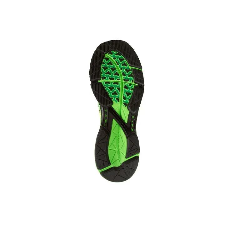 Asics Gel-Ds Trainer 21 Wear-Resistant Low-Top Running Shoes Men's Green Yellow-4
