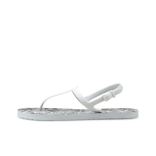 Puma Women's Cozy Sandal 'Untamed - White Black'