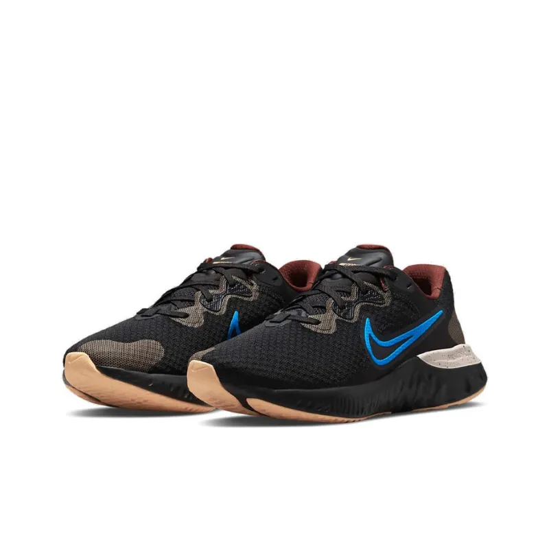 Nike Renew Run 2 Black Photo Blue-2