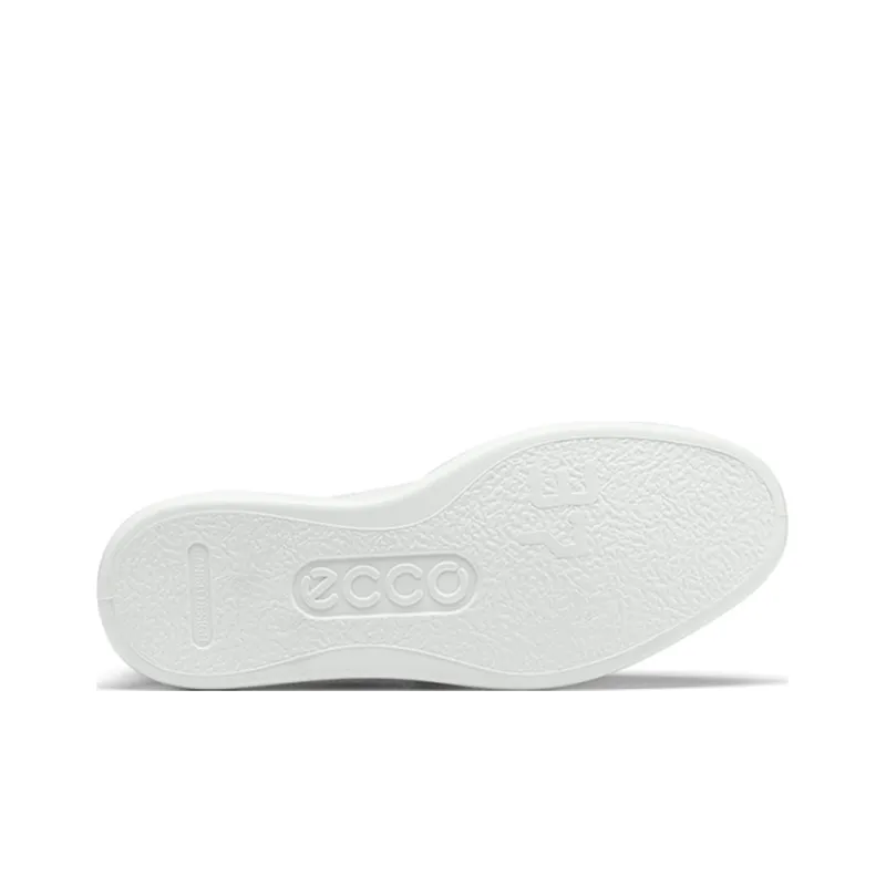 Ecco Skateboard Shoes Women's Low Top Black-4