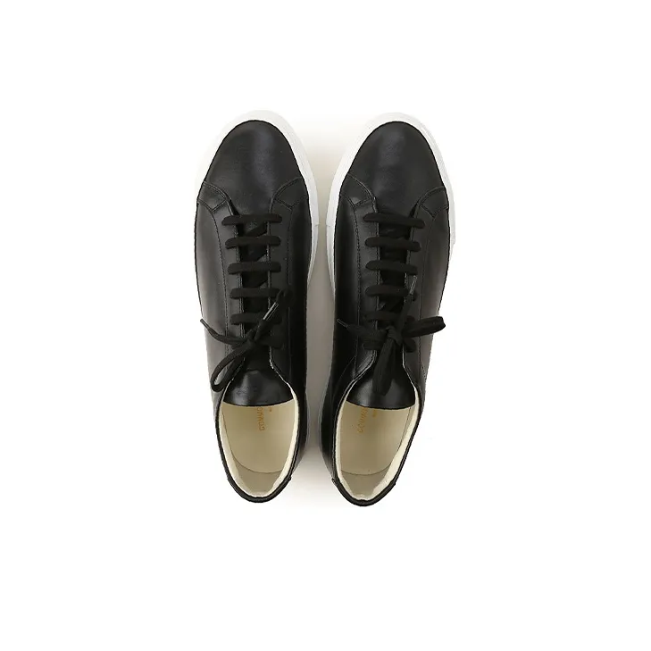 COMMON PROJECTS Low Top Skateboard Shoes Men's Black-3