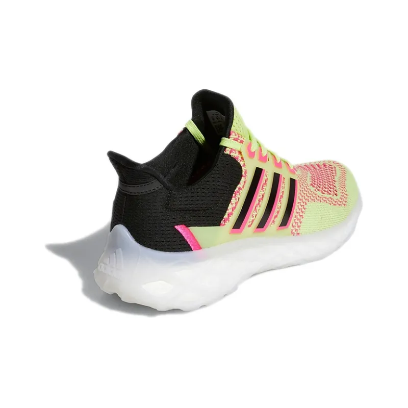 Adidas ULT Ultra Boost Web Wear-Resistant Low-Top Running Shoes Unisex Yellow Black-3