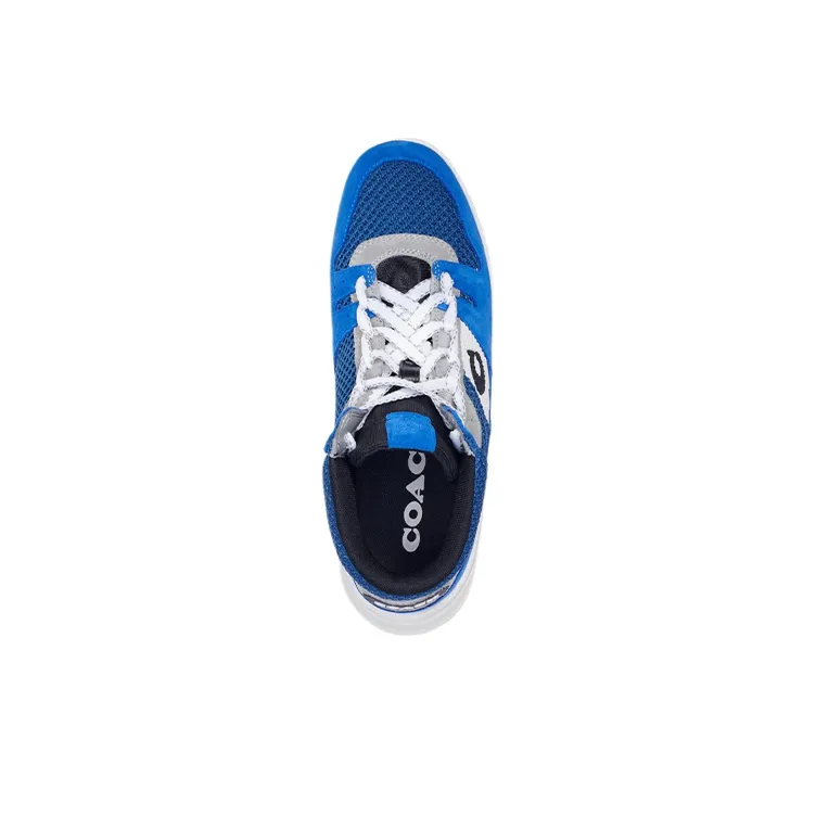 COACH CitySole High Top Stylish Skateboarding Shoes Men's Blue-2