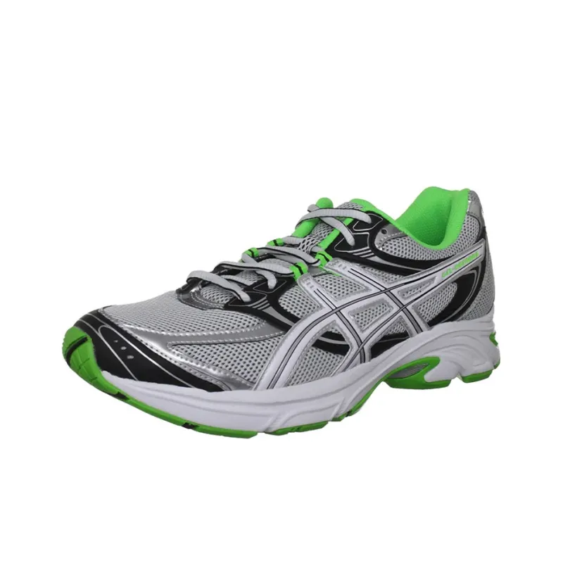Asics Gel-Oberon Lightweight And Wear-resistant Low-Top Running Shoes Men's Silver Green-2