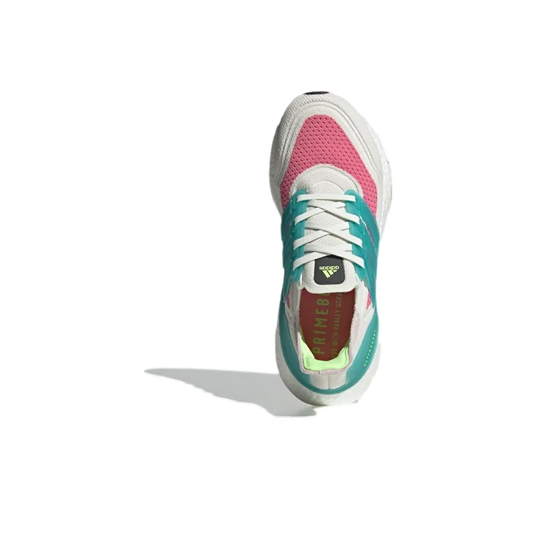 Adidas Ultra Boost 21 White Tint Rose Tone Women's-4