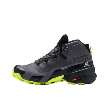 SALOMON CROSS HIKE Shock Absorbers With Slip Resistant And Abrasion Resistant Properties Mid Top Hiking Shoes