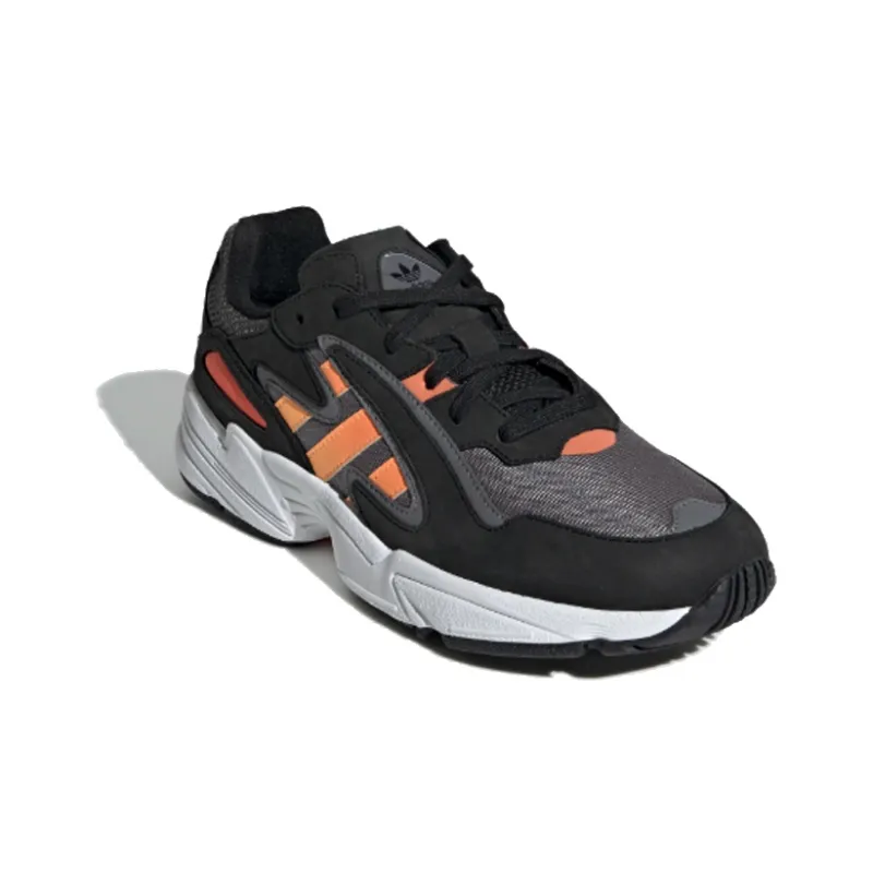 Adidas Yung 96 Chasm Core Black Semi Coral-2