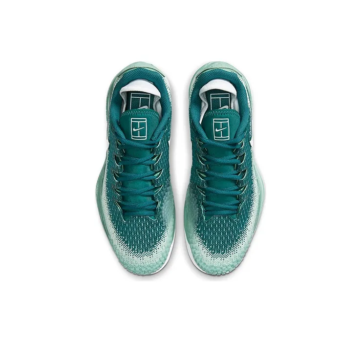 Nike Court Air Zoom Vapor X Knit 'White Green' Women's-3
