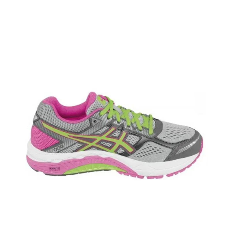 Asics Gel-Foundation 12 Anti-Slip And Wear-Resistant Breathable Low-Top Running Shoes Women's Gray Pink-1