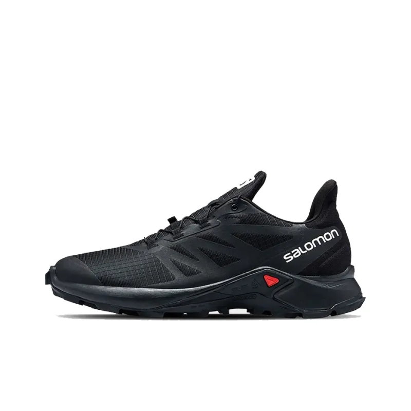 SALOMON Supercross 3 Anti Slip Wear Resistant Low Top Casual Running Shoes Men's Black-0