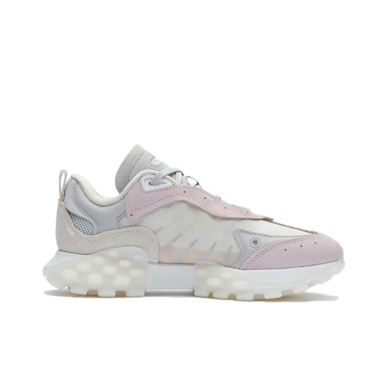 LiNing OVERLOAD Casual Shoes Women's Low Top Swan White/Primrose Pink-1