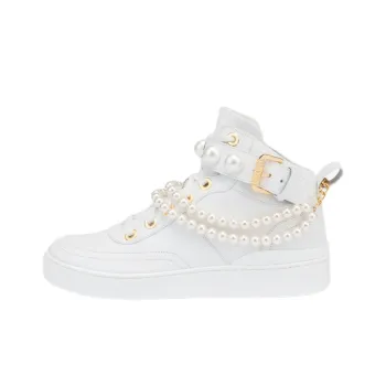 MOSCHINO High Top Skateboard Shoes Women's