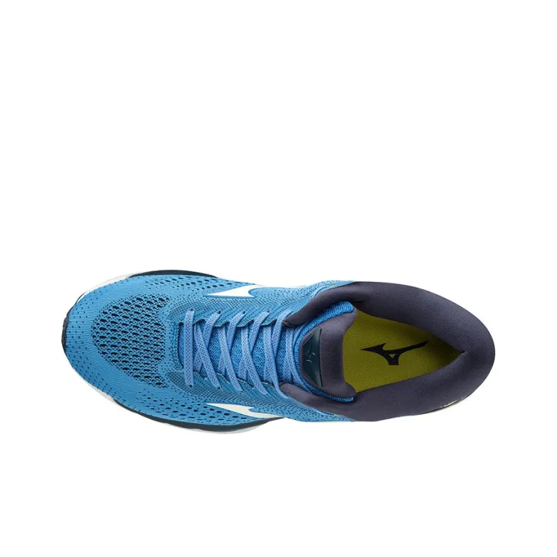 Mizuno Wave Sky 3 Running Shoes Men Low Top Blue/White-2