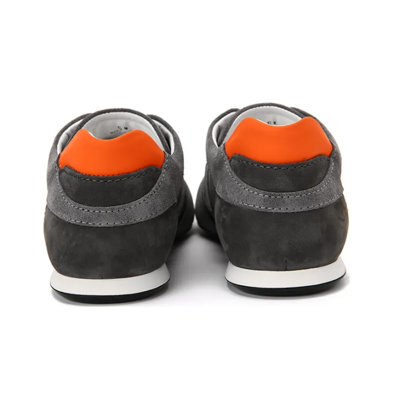 HOGAN Olympia Casual Shoes Men Low-Top Gray-3