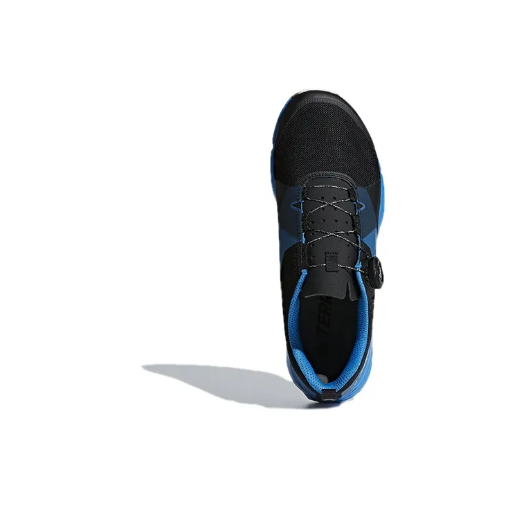 Adidas Terrex Two Boa Low-Top Running Shoes Men's Black Blue-4