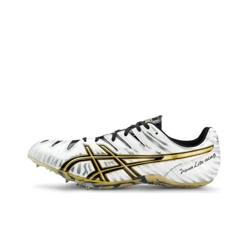 Asics Japan Lightning 4 Running Shoes Men Low-Top White/Gold