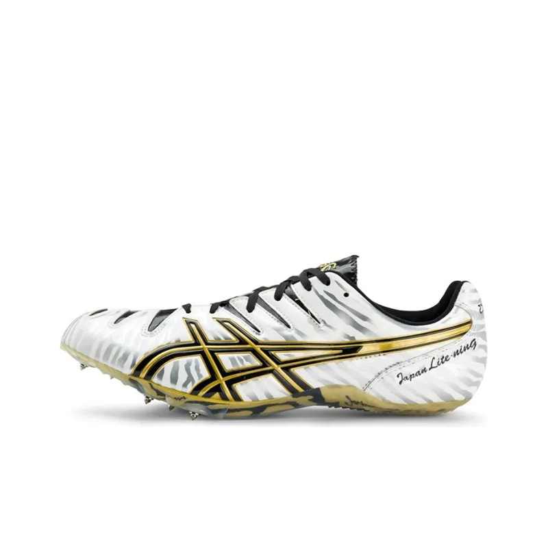 Asics Japan Lightning 4 Japan Lite-Ning 4 Wear-Resistant Slip-Resistant Low-Top Running Shoes Men's White Gold-0