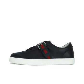 GUCCI Stylish Skateboarding Shoes Men's Black